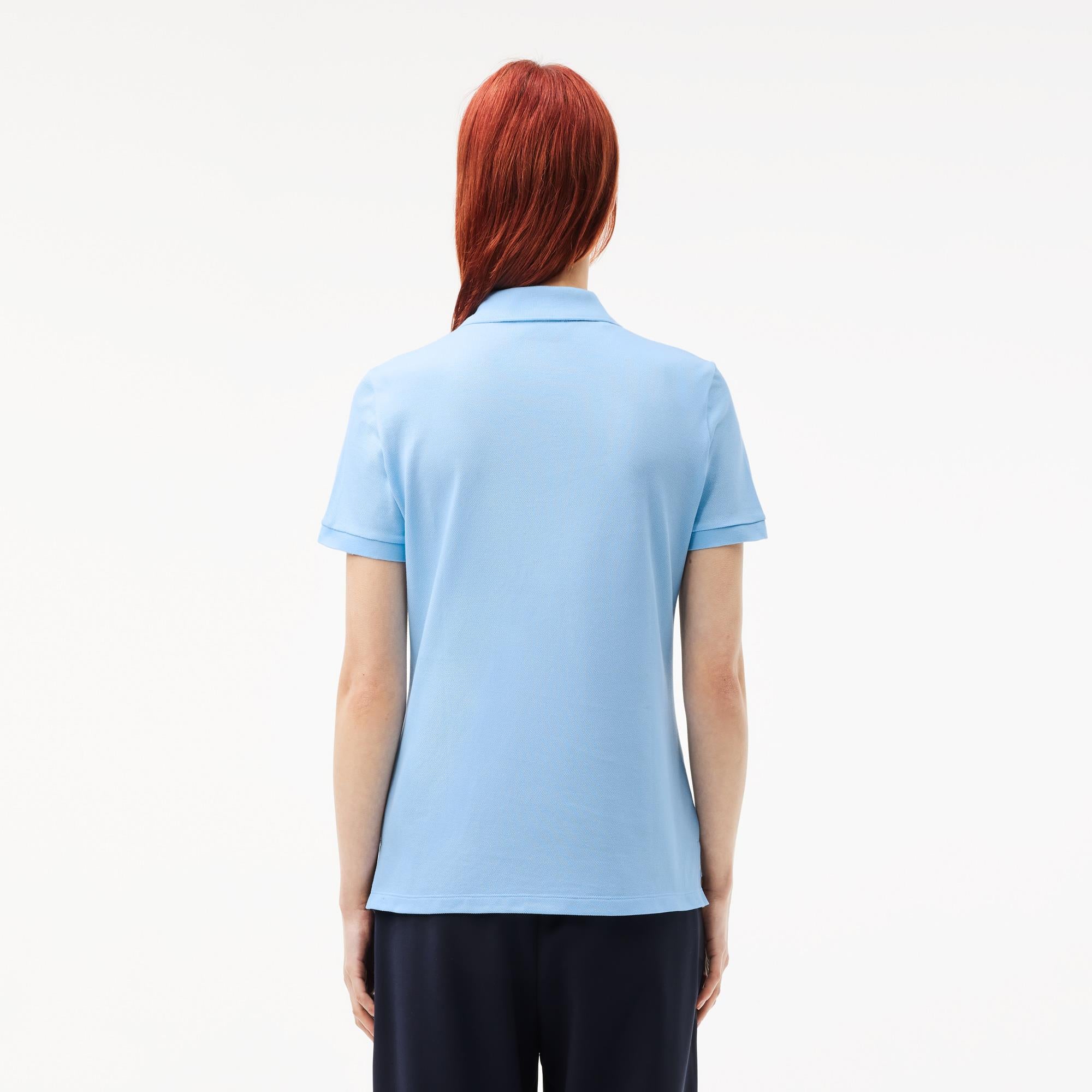 Ladies Lacoste Regular Fit Soft Cotton Petit Piqué Polo Shirt Overview
